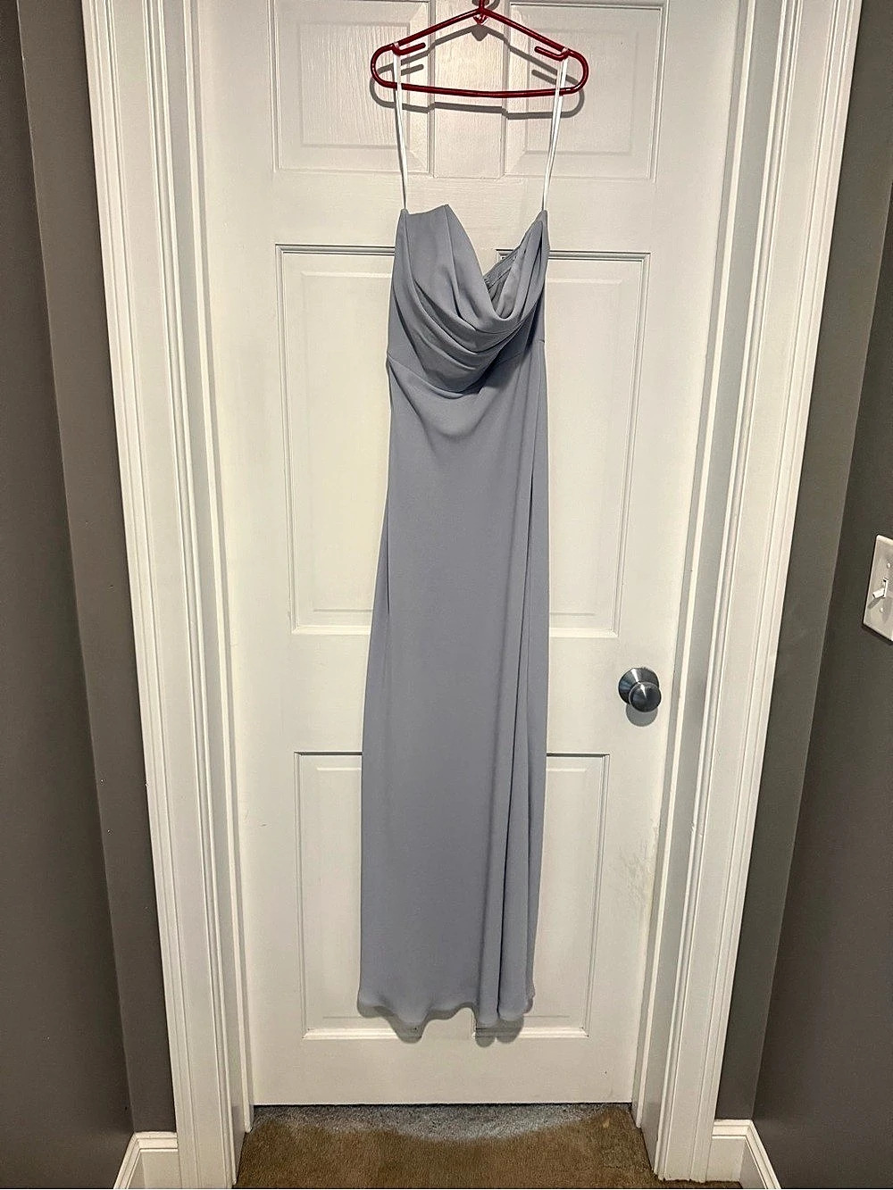 Jenny Yoo liv dress whisper blue size 4